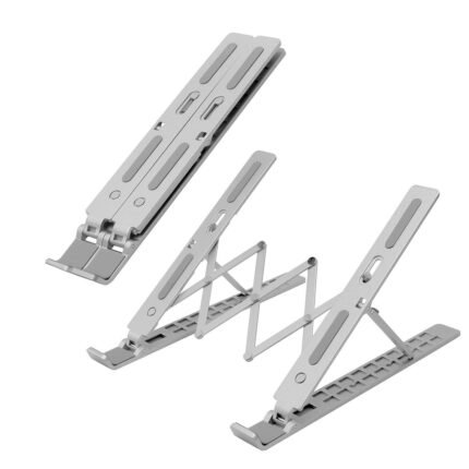 Soporte Base para Laptop Regulable- 13"-17" Aluminio - Encore EN-STA101