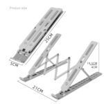 Soporte Base para Laptop Regulable- 13"-17" Aluminio - Encore EN-STA101 - Imagen 2