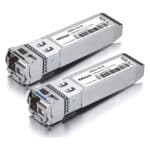 Par de Transceiver 10GBase-LR 10G SFP+ BiDi DOM Monomodo 1330/1270nm Simplex LC 20KM 10Gtek