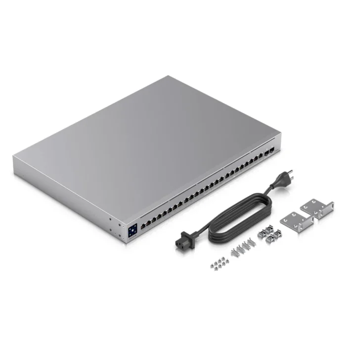 Ubiquiti UniFi Switch USW-Enterprise-24-PoE - Conmutador -Administrable L3 - Imagen 2