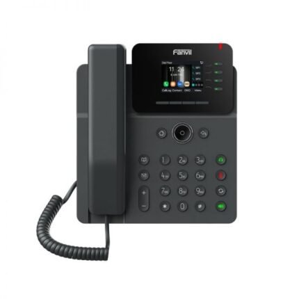 Teléfono IP profesional Fanvil V61G 4 Lineas SIP 2.4" HD PoE C/Fuente