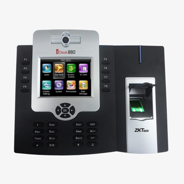 Terminal Biométrica de Huella Digital y Tarjetas para Asistencia ICLOCK880/ID ZKteco - Imagen 1