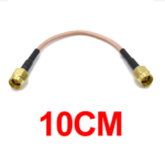 Pigtail Cable coaxial con conector SMA macho-macho para antenas