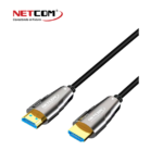 CABLE HDMI A HDMI FIBRA OPTICA DE 25MTS UHD 4K@60HZ V2.0 NETCOM