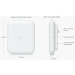 PUNTO DE ACCESO UBIQUITI UNIFI U7 PRO OUTDOOR | WI-FI 7 EXTERIOR | PUERTO 2.5 GBE | IP67 (NO INCLUYE POE)