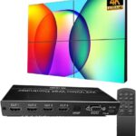 Controlador Video Wall 2X2 4k Hdmi hasta 4 Televisores Hdmi